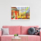 Kusthoogten Boardwalk I Canvas Afdruk (Insitu (Woonkamer))