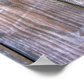 Kusthout Carved Michigan | Faux-houtcarbide Poster (Hoek)