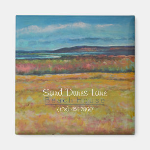 Kusthuis Sand Dunes Vacation House Magnet