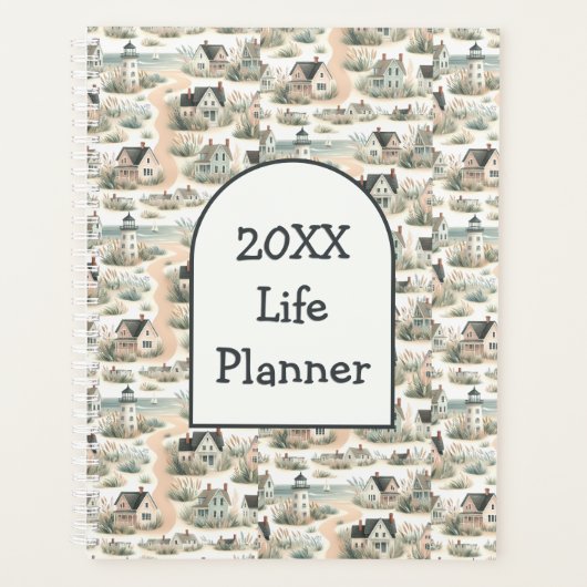 Kusthuisvuurtorenpatroon Planner (Voorkant)
