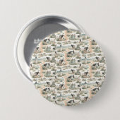 Kusthuisvuurtorenpatroon Ronde Button 7,6 Cm (Voorkant /achterkant)