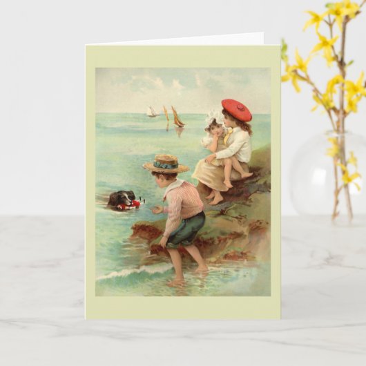  kustillustratie kaart (Gele Bloem)