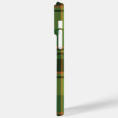 KUSTIRISH OWL MET GROENE PLAID PATROON Case-Mate iPhone CASE (Achterkant / Links)