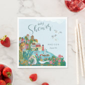 Kustjongen baby shower feest servet (Insitu)