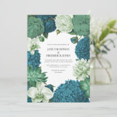 Kustjuniper, getijdeschuim en diep rifblauw kaart (Staand voorkant)