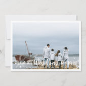 Kustkaart voor Seaside Holiday Photo Collage (Voorkant)