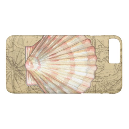 Kustkaartcollage Case-Mate iPhone Case (Achterkant (Horizontaal))