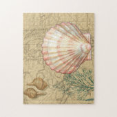 Kustkaartcollage Legpuzzel (Verticaal)