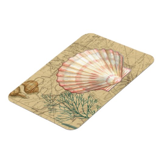 Kustkaartcollage Magneet (Linkerzijde)