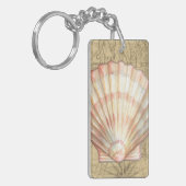 Kustkaartcollage Sleutelhanger (Voorkant Links)