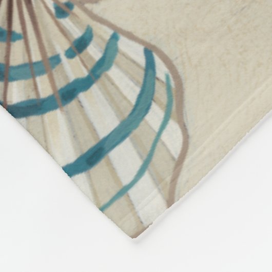 Kustkaleidoscoop I Fleece Deken (Hoek)