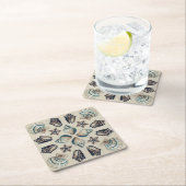 Kustkaleidoscoop I Kartonnen Onderzetters (Insitu)