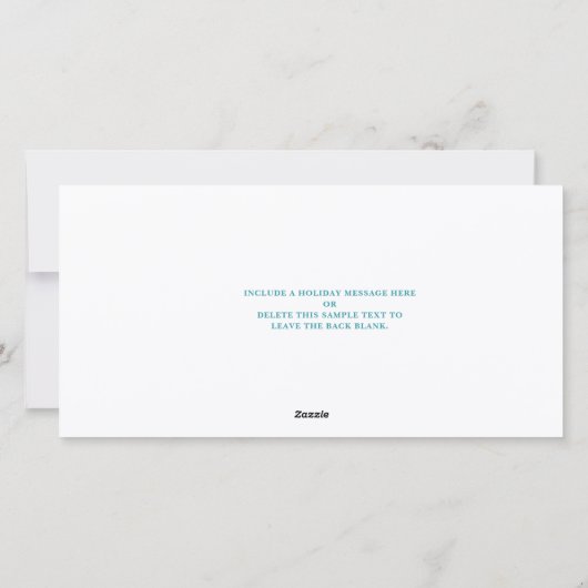 Kustkalender 2022 Tropische ZEEEN en GREETINGS Feestdagenkaart (Achterkant)