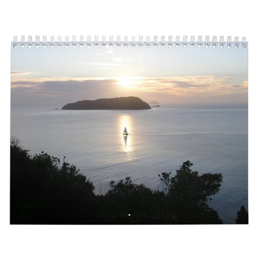 Kustkalender Nieuw-Zeeland Kalender (Hoes)