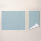 Kustkalm Blauw & Witte Spa Badhanddoek (Badhanddoek)