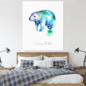 Kustkalm Zeekoe Muurdecoratie Canvas Afdruk (Insitu (Slaapkamer))