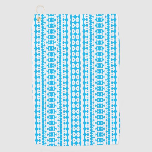 Kustkant Golfhanddoek (Voorkant)