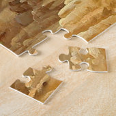 Kustkape van Taormina op Sicilië Carl Aagaard Legpuzzel (Zijkant)