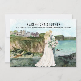 Kustkasteel aan zee | Trouwreceptie Kaart
