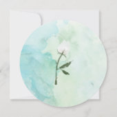 Kustkatoen met moderne typografie cirkel kaart (Achterkant)