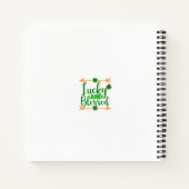 KUSTKERK EN BLESSEERD IERSE GEZEGDE NOTITIEBOEK (Achterkant)