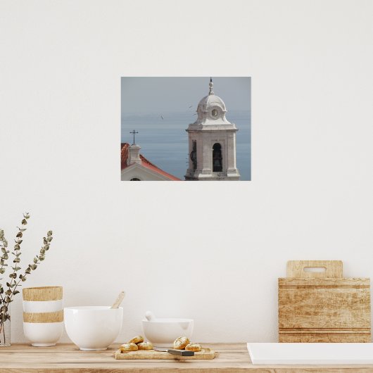 Kustkerktoren Poster (Keuken)