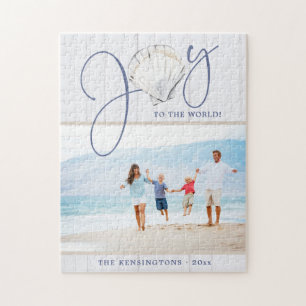 Kustkerst Joy Seashell Holiday Foto Legpuzzel