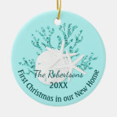 Kustkerst - Nieuw startpunt Keramisch Ornament (Voorkant)