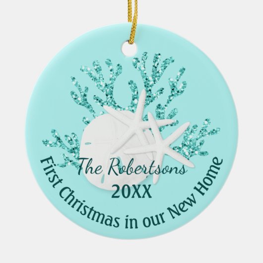 Kustkerst - Nieuw startpunt Keramisch Ornament (Voorkant)