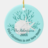 Kustkerst - Nieuw startpunt Keramisch Ornament (Achterkant)