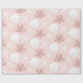 Kustkerst Roos goudstaartmakreel Cadeaupapier (Vlak)