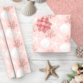Kustkerst Roos goudstaartmakreel Cadeaupapier