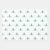 Kustkerst Seashell Tree Adirondack Stoelen Inpakpapier Vel (Voorkant)