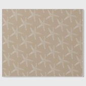 Kustkerst White Starfish Wrapping Supply Cadeaupapier (Vlak)