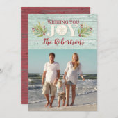 Kustkerst, zand en dollar kaart (Voorkant / Achterkant)