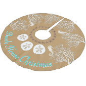 Kustkerst Zee Koraal op maat Kerstboom Rok (Gekanteld)