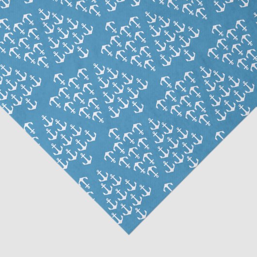 Kustkerstak Nautical Anchor Holiday Tissuepapier (Detail)