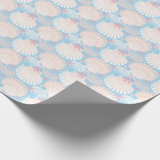 Kustkerstblauw Cadeaupapier (Hoek)