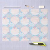 Kustkerstblauw omslagpapier tissuepapier (Craft)