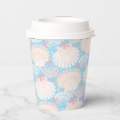 Kustkerstblauw Papieren Bekers (Achterkant)