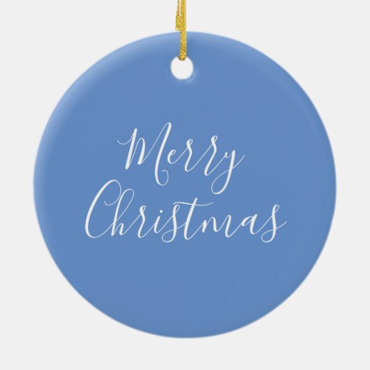 Kustkerstblauwe Waterverf krab Keramisch Ornament (Achterkant)