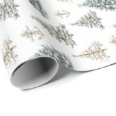 Kustkerstboom + Anker Cadeaupapier (Rol Hoek)