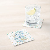 Kustkerstfeestjes en -ZEEEN Kartonnen Onderzetters (Insitu)