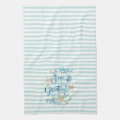 Kustkerstfeestjes en -ZEEEN Theedoek (Verticaal)