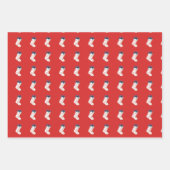 Kustkerstkousen met krabben inpakpapier vel (Voorkant 2)