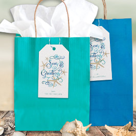 KustKerstmis: SMETJES GREetings Elegant Script Cadeaulabel