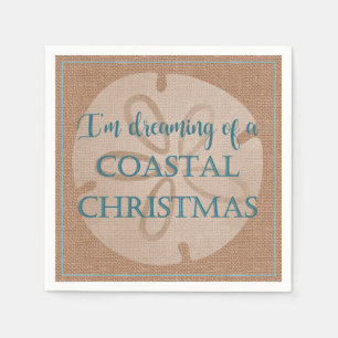 Kustkerstpapier Cocktail Napkin Servet