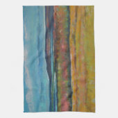 Kustkeukenhanddoek met verfijnde Dunes Artwork Theedoek (Verticaal)