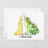 kustkikker briefkaart (Voorkant / Achterkant)