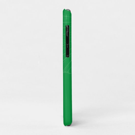 Kustkleindochter heldere groene zeeschelp Case-Mate iPhone case (Achterkant/links)